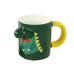 Green Dinosaur Infuser Mug 400 ml