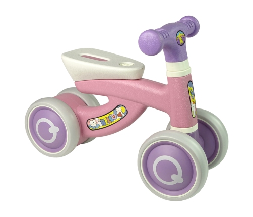 Running Bike Twin Wheels Pink Purple