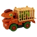 Dinosaur Truck Transporter for Disassembly Orange Accessories