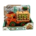 Dinosaur Truck Transporter for Disassembly Orange Accessories