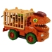 Dinosaur Truck Transporter for Disassembly Orange Accessories