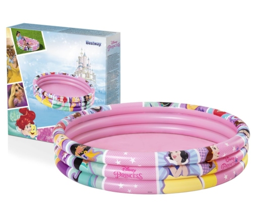 Disney Princess Inflatable Children's Pool 122 x 25 cm Bestway 91047