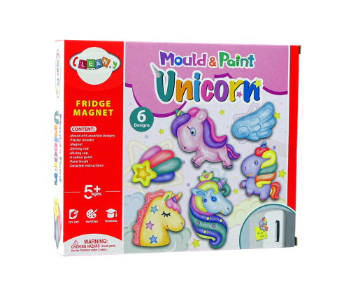 DIY Unicorn Painting Kit Plaster Magnets