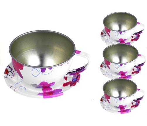 Beautiful Metal Tea Service Kitchen Set