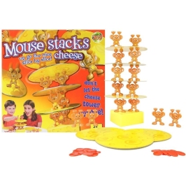 Cheese Tower with Mice Arcade Game Family Game