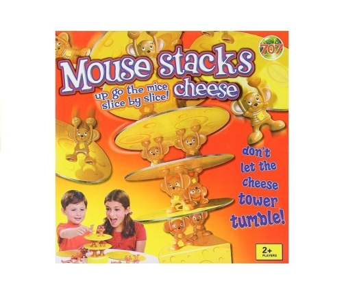 Cheese Tower with Mice Arcade Game Family Game