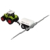 Set Tractor with Machinery Trailer Tanker LED sounds