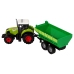 Set Tractor with Machinery Trailer Tanker LED sounds