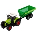 Set Tractor with Machinery Trailer Tanker LED sounds