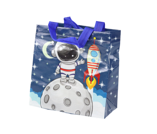 Cosmos Gift Bag Navy Blue 23cm x 22cm x 10cm