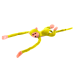 Plush Monkey Mascot with Sound, Yellow 80 cm