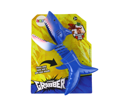 Shark Catcher Bite Toy Spring Blue