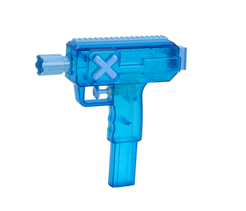 Small Water Gun Transparent Blue Pink