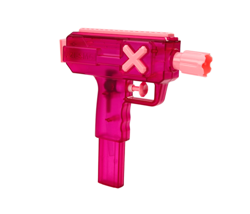 Small Water Gun Transparent Blue Pink