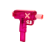 Small Water Gun Transparent Blue Pink