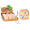 Arcade Game Whack A Mole Letters Dinosaur Orange