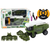 RC Agricultural Combine Harvester Remotely Controlled Agricultural Machine Green