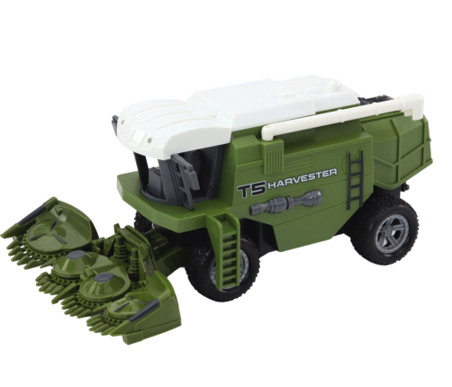 RC Agricultural Combine Harvester Remotely Controlled Agricultural Machine Green