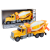 Yellow Concrete Mixer Truck With Friction Drive Light and Sound Effects