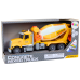 Yellow Concrete Mixer Truck With Friction Drive Light and Sound Effects