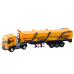 Truck With Trailer TIR Transport Vehicle 1:24 Sounds Lights Yellow