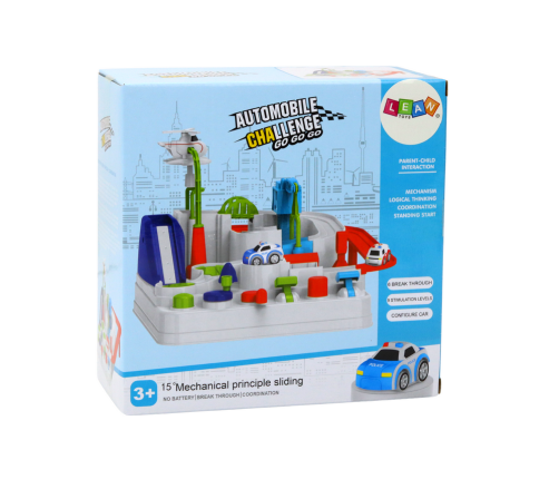 Obstacle Course Interactive Parking For Children Cars