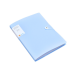 Plastic Folder with Elastic Band 30 Sheets Blue A4