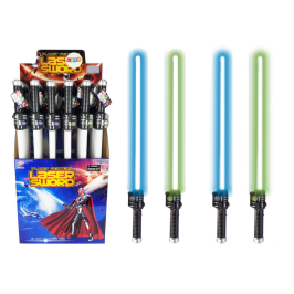 Space Lightsaber Battle Sound Green Blue 67cm