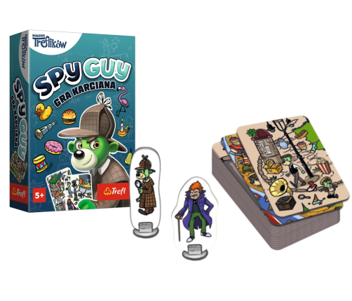 Spy Guy Card Game Trefl Family of Trefl 02578