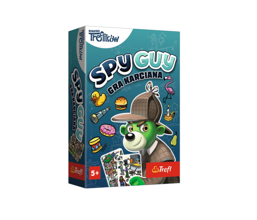 Spy Guy Card Game Trefl Family of Trefl 02578