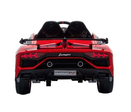 Elektriskā sporta automašīna bērniem Lamborghini Aventador Red