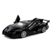 Sports Car with Tension and Sound Police Black