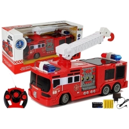 Remote-Controlled Fire Truck R/C 28cm