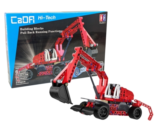 Construction Blocks Cada Excavator 235 Elements