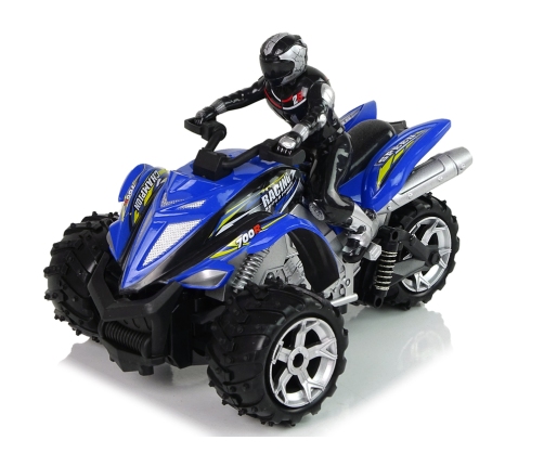 Quad Rock Crawler Tricycle Remote Controlled 1:12 2.4G Blue