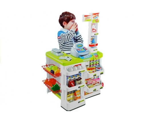 Roleplay Set Supermarket Cash Register & Cart