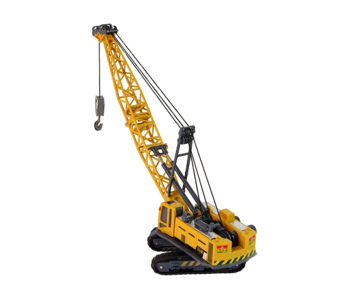 Yellow Construction Vehicle 1:55 Scale Crane