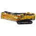 Yellow Construction Vehicle 1:55 Scale Crane