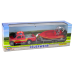 Off-road car Fire Brigade with Motorboat Red Sound 510615