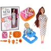 Pregnant Baby Doll Long Hair Accessories