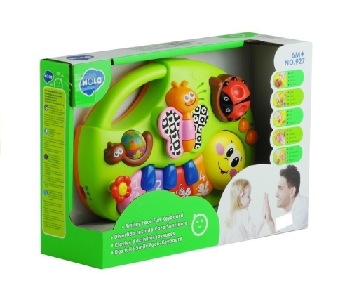 Illuminating Learning Piano - lights & sounds baby music toy