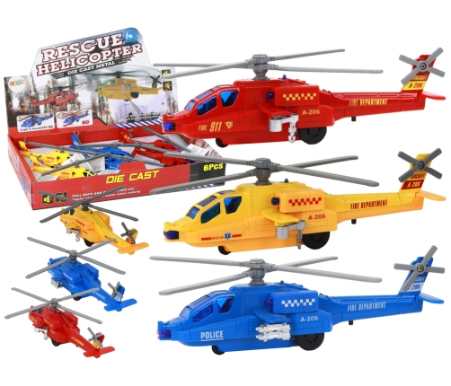 Aluminum Rescue Helicopter Mix Drive