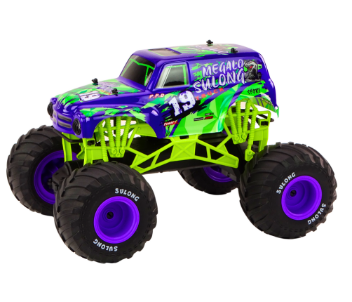 Off-Road Remote Controlled Car 2.4G RC 1:10 Ghost Purple