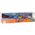 Spring Set 1:64 Sports Cars Metal Vehicles Mix 6 pcs.