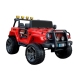 Divvietīgs bērnu elektromobilis Jeep WXE-1688 4x4 Red