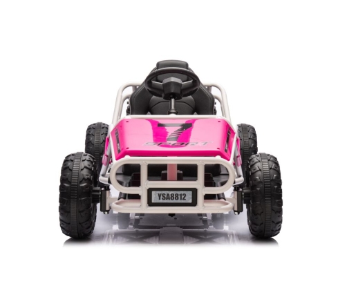 Двухместный детский электромобиль Багги Pink 24V