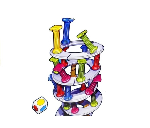 Exciting Leaning Tower with Columns Family Game