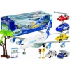 Big Airport Set Airplane 55 cm + Cars + Figures