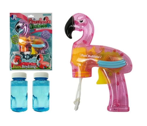 Soap Bubble Gun Flamingo Pink