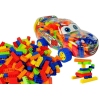 Building Blocks in a Jar 35 cm car 205 bricks